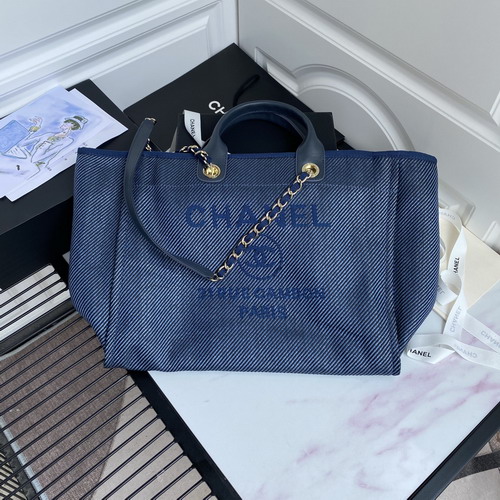 大人気シャネルCHANEL　ドーヴィル　トートバッグShopping bagA66941青