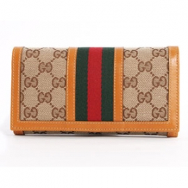 (GUCCI)グッチコピー財布 ウェビングライン 長財布 258040FWCZG9772