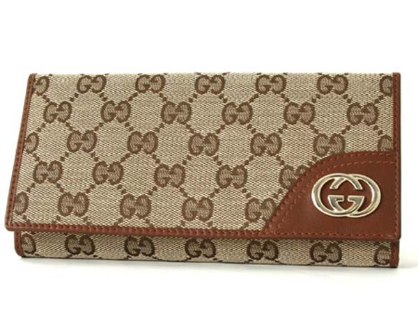 GUCCI)グッチコピー財布 ニューブリット GG柄 長財布 181593FAFXG8526