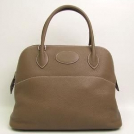 HERMES エルメス コピー ボリード31 トリヨンクレマンス/エトゥープ（金具：シルバー）hermes000622