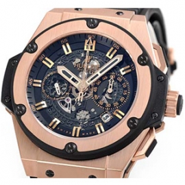 (HUBLOT)ウブロコピー 激安 キングパワー　ウニコ　キングゴールド 701.OX.0180.RX