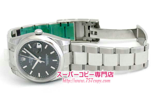 (ROLEX)ロレックスコピー メンズ時計 オイスターパーペチュアル　デイト 115200