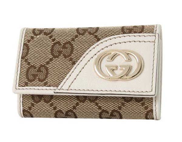 (GUCCI)グッチコピー財布 ニューブリット GG柄 キーケース 181599FFPAG9761