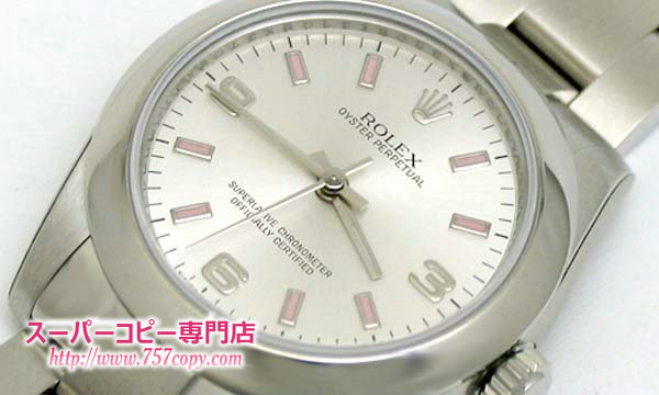 (ROLEX)ロレックスコピー 時計 ユニセックス オイスターパーペチュアル 177200