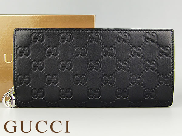 GUCCI グッチ コピー 財布 長財布 グッチ コピーシマGUCCI グッチ コピー 財布 長財布 グッチ コピーシマ TWINS ブラック233024-AA61N-1000