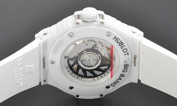 (HUBLOT)ウブロコピー 時計激安 ビッグバン　ホワイトキャビア 346.HX.2800.RW