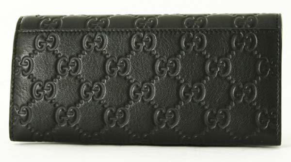 (GUCCI)グッチコピー財布 シマ 長財布 ブラック 146229A0V1R1000