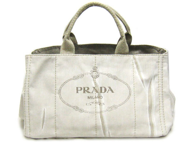 (PRADA)プラダコピー激安 トートバッグ キャンバス アイボリーBN1872 01