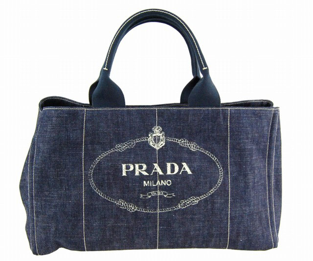 (PRADA)プラダコピー新作激安 デニムブルー ハンドバッグ BN1872 AJ6 F0K2E