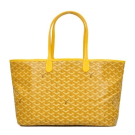 バッグ 偽物 GOYARD ゴヤールトートバッグ サンルイPM イエロー GY-1026