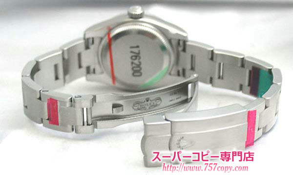 (ROLEX)ロレックスコピー レディース時計 オイスターパーペチュアル 176200