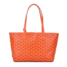 バッグ 偽物 GOYARD ゴヤールトートバッグ サンルイPM オレンジ GY-1029