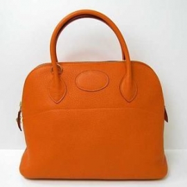 HERMES エルメス コピー ボリード31 トリヨンクレマンス/オレンジ（金具：ゴールド）hermes000638