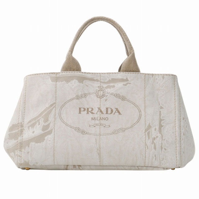 (PRADA)プラダ コピー激安 ロゴプリントキャンバストートバッグ B1872B