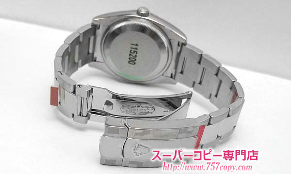 (ROLEX)ロレックスコピー メンズ時計 オイスターパーペチュアル　デイト 115200