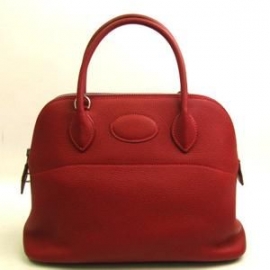 HERMES エルメス コピー ボリード31 トリヨンクレマンス/ルージュガランス（金具：シルバー）hermes000628
