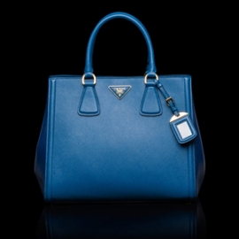 プラダコピー バッグ SAFFIANO LUX コンビカラー ショルダー付ハンドバッ BLUETTE+TURCHESE BN2438 NZV F0CEI