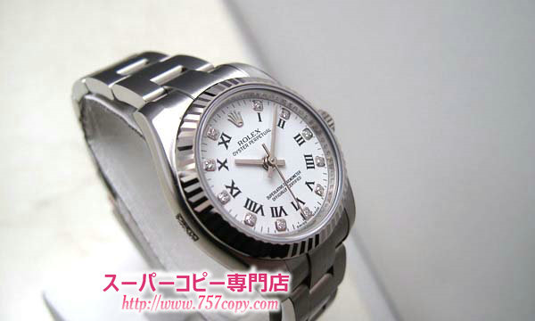 (ROLEX) ロレックスコピー レディース時計 オイスターパーペチュアル 176234G