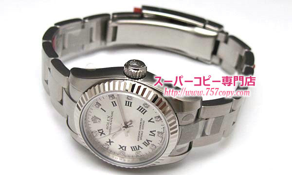 (ROLEX)ロレックスコピー レディース時計 オイスターパーペチュアル 176234G