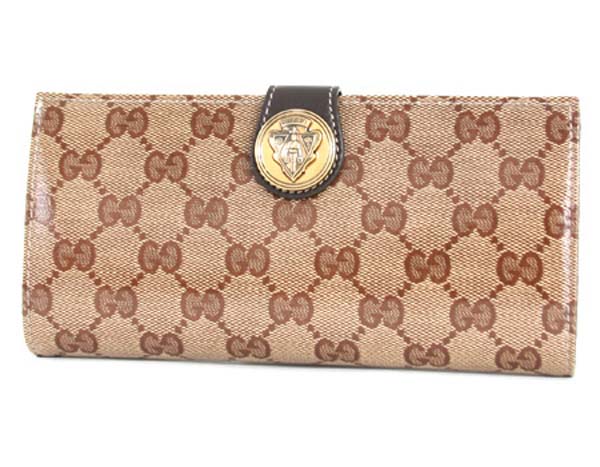 (GUCCI)グッチコピー財布 ドゥチェッサ GG柄 クレスト 長財布 190350FT0FG9643