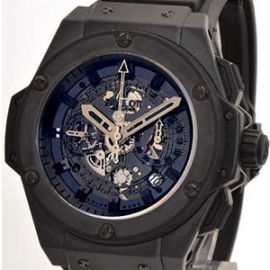 (HUBLOT)ウブロコピー メンズ時計 キングパワー ウニコ オールブラック 701.CI.0110.RX