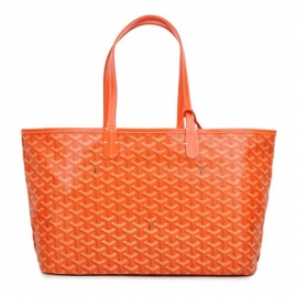 バッグ 偽物 GOYARD ゴヤールトートバッグ サンルイPM オレンジ GY-1024