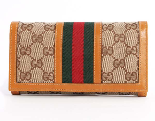 (GUCCI)グッチコピー財布 ウェビングライン 長財布 258040FWCZG9772