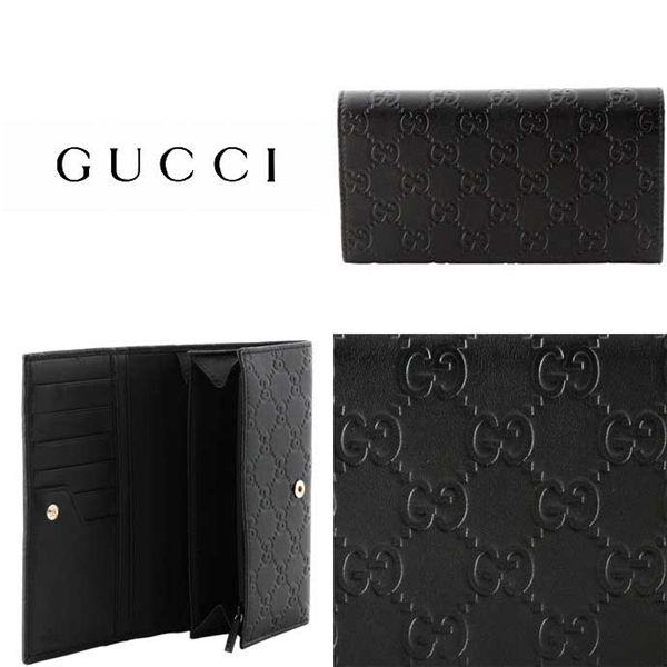 GUCCIグッチコピー激安 2013年春夏新作 シマGG柄2つ折り長財布 244946 A0V1G 1000