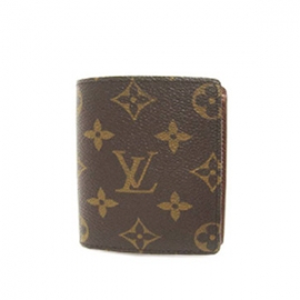 (LOUIS VUITTON) ルイヴィトン 偽財布 激安 モノグラムメンズ二折り小銭財布 ポルトフォイユマジェラン M60045