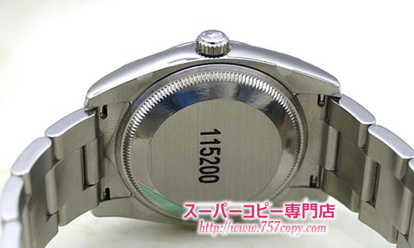 (ROLEX)ロレックスコピー 時計 メンズ オイスターパーペチュアル　デイト 115200