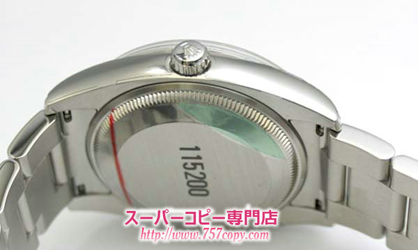 (ROLEX)ロレックスコピー時計 メンズ オイスターパーペチュアル　デイト 115200