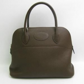 HERMES エルメス コピー ボリード31 トリヨンクレマンス/カフェ（金具：シルバー）hermes000631