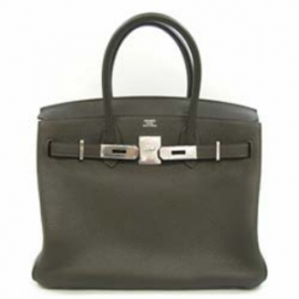 30CM(HERMES)エルメス コピー バーキン ベールブロンズ ハンドバッグ HERMES-261