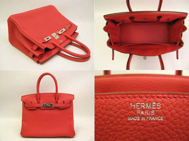 (HERMES)エルメス コピー 激安 バーキン30 ブーゲンビリアHERMES-166