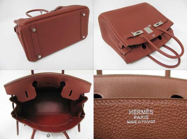 (HERMES)エルメス コピー激安バッグ バーキン30 トゴ ブリック HERMES-151