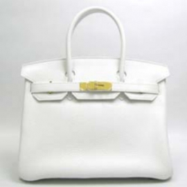 30cm(HERMES)エルメス コピー 激安 バーキン30 トリヨン ブラン(G金具 N刻) HERMES-181