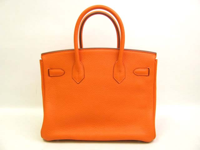 (HERMES)エルメス コピー激安 バーキン30 トリヨンクレマンス オレンジ HERMES-165