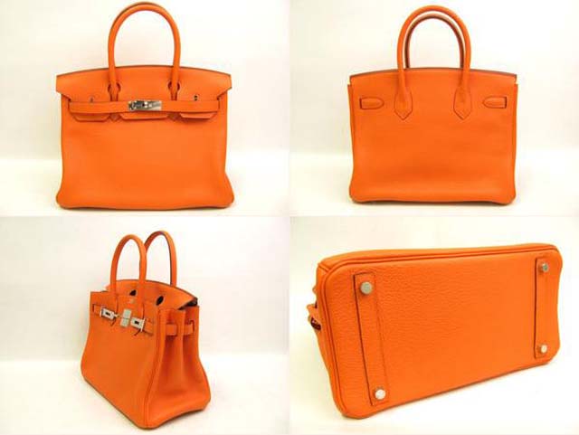 (HERMES)エルメス コピー激安 バーキン30 トリヨンクレマンス オレンジ HERMES-165